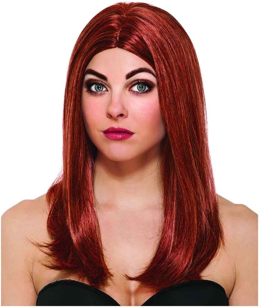 Picture of Black Widow Adult Wig