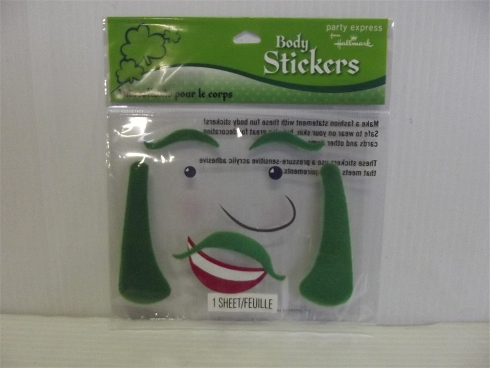 Picture of Leprechaun Body Stickers