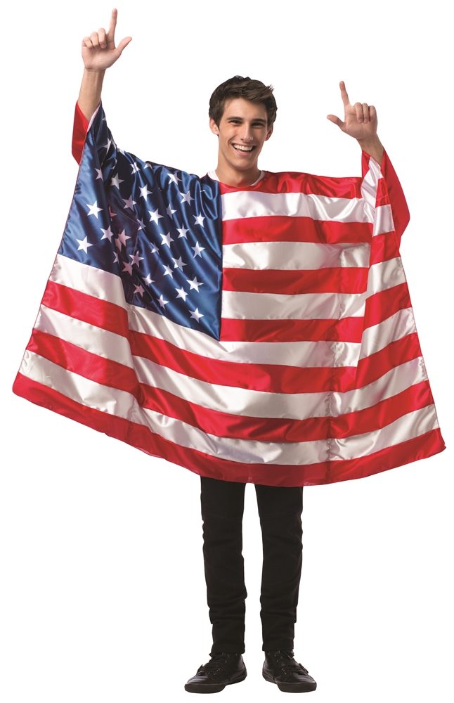 Picture of USA Flag Tunic Adult Unisex Costume