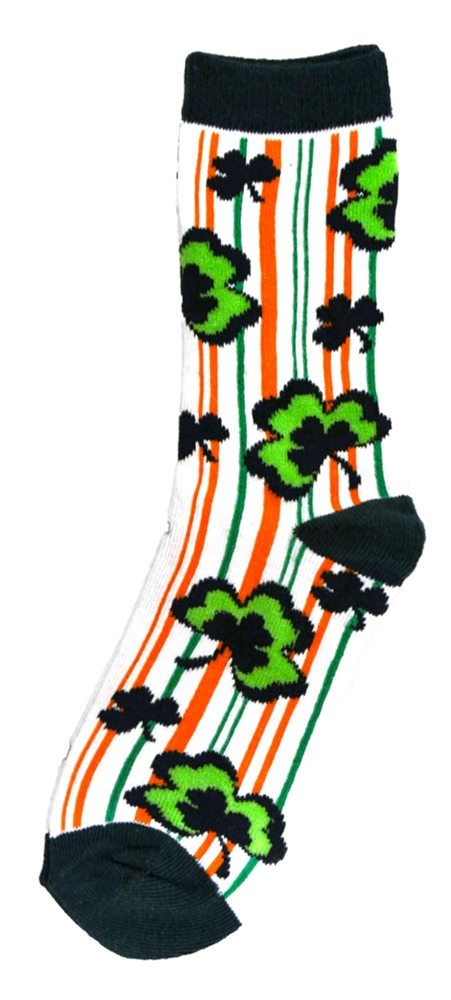 Picture of St. Patrick's Day Striped Socks