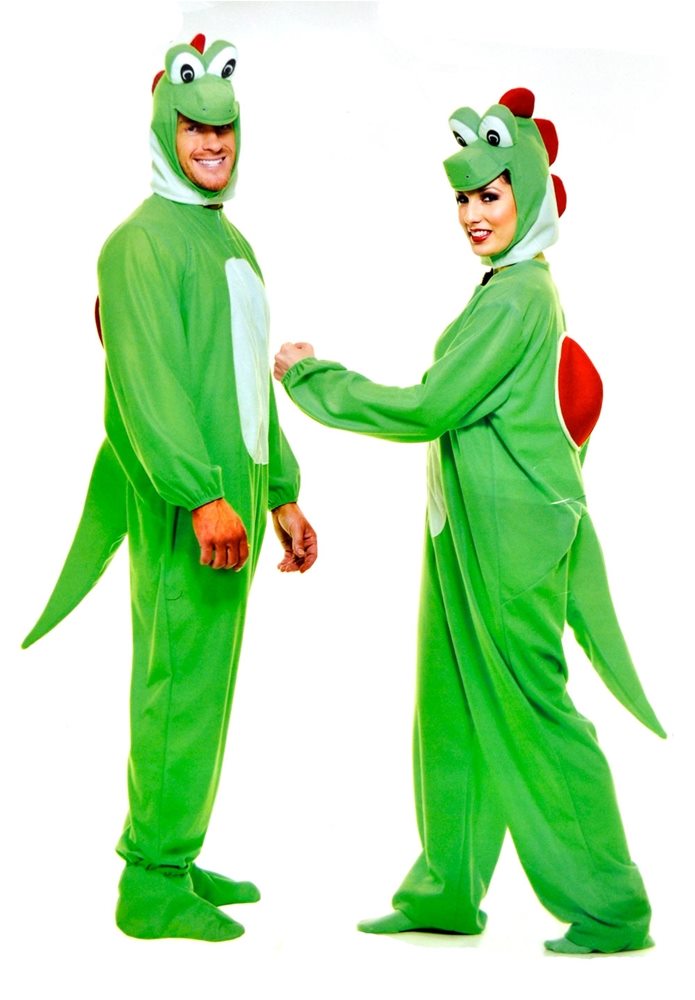 Picture of Yoshimoto Green Dinosaur Adult Unisex Costume