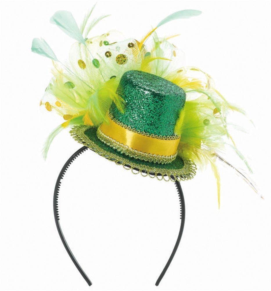Picture of St. Patrick's Day Feather Headband