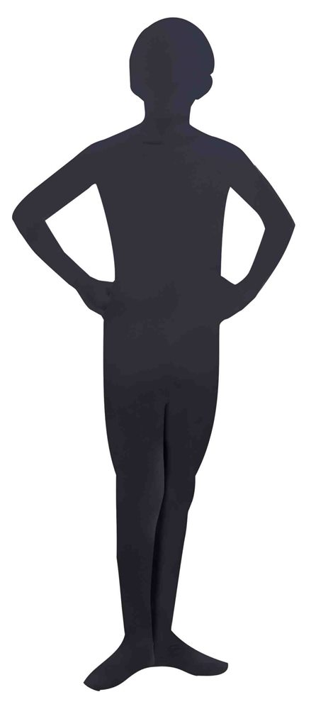 Picture of Black Invisible Skin Suit Child Costume
