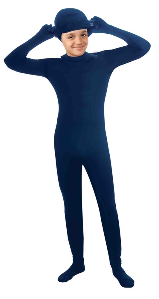 Picture of Invisible Blue Skin Suit Child Costume