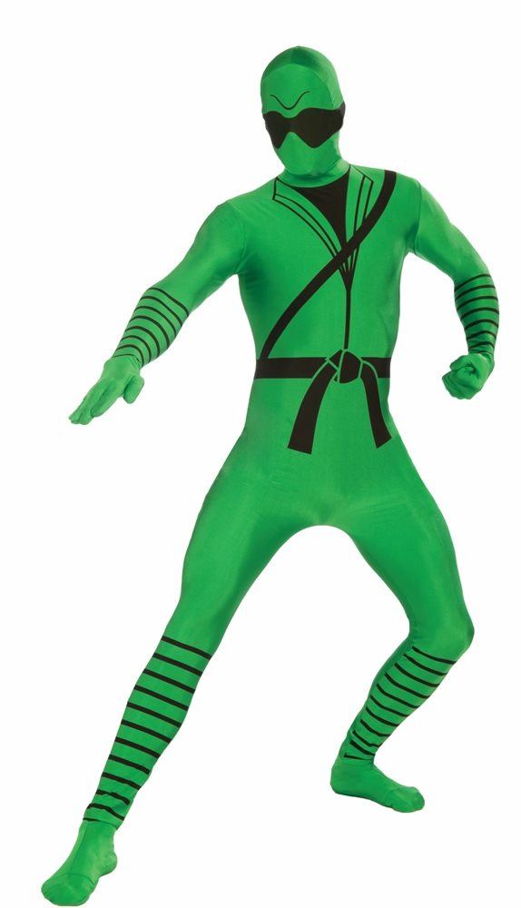 Picture of Green Ninja Skin Suit Child Costume