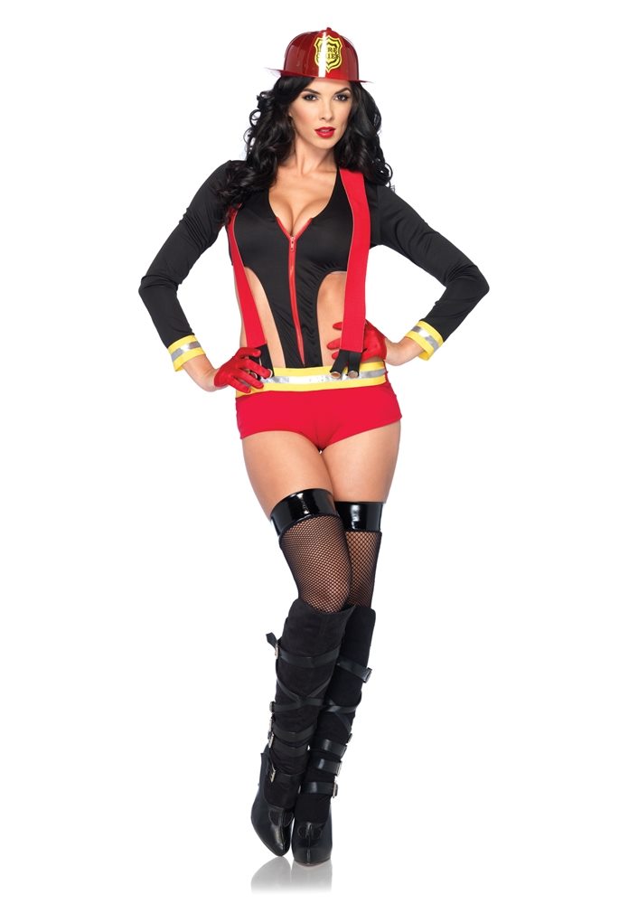 Picture of Flirty Firefighter Adult Womens Costume