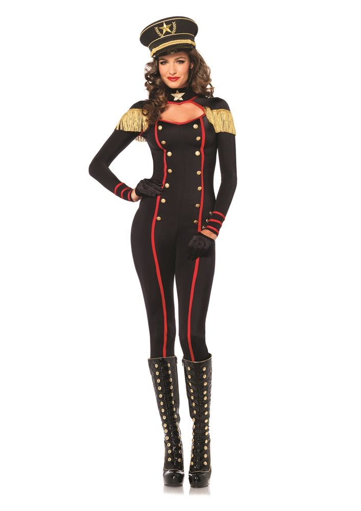 Picture of Military Catsuit Adult Womens Costume