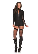 Picture of Zipper Front Romper Adult Womens Costume
