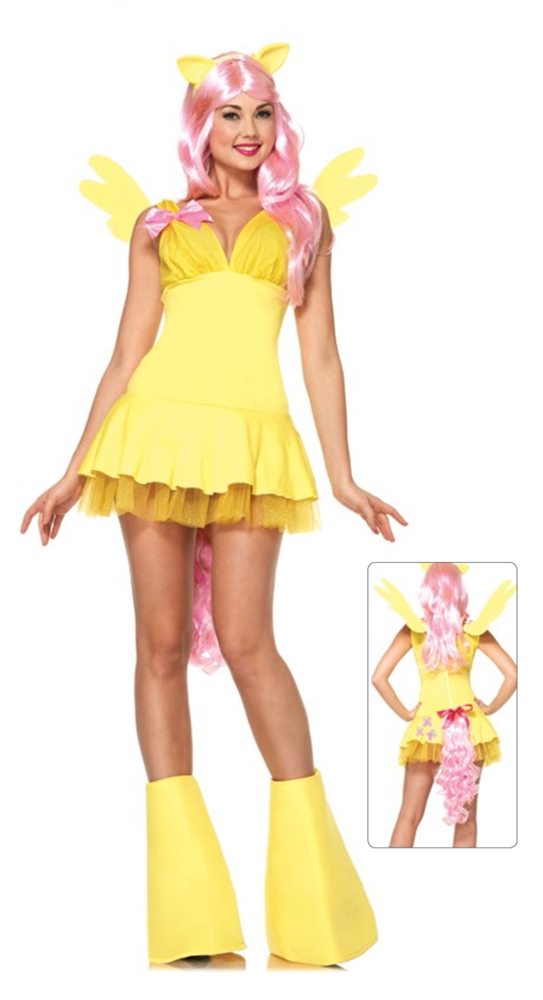 Picture of Fluttershy Pony Adult Womens Costume