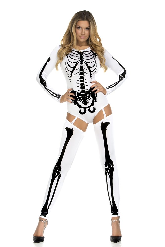Picture of Bone-A-Fide Skeleton Adult Womens Costume