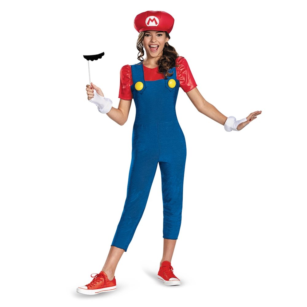 Picture of Miss Mario Tween Girl Costume