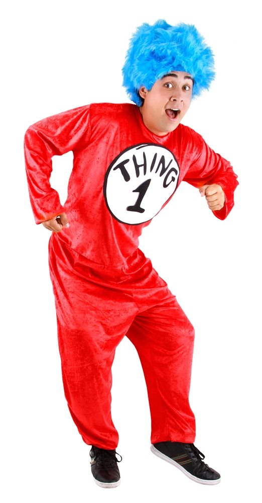 Picture of Dr. Seuss Thing 1&2 Classic Adult Unisex Costume