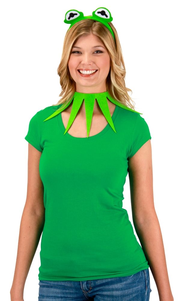 Picture of Kermit the Frog Costume Kit