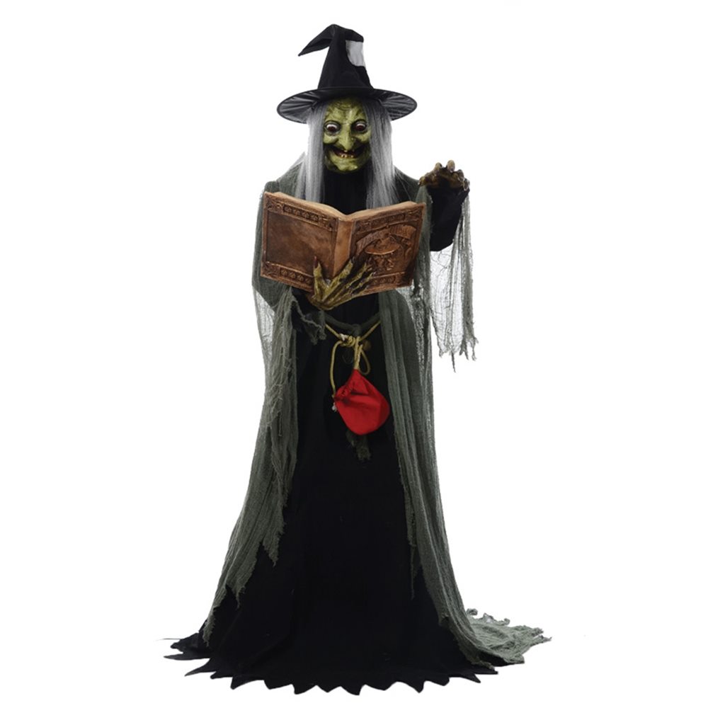 Picture of Spell Speaking Witch Animated Prop