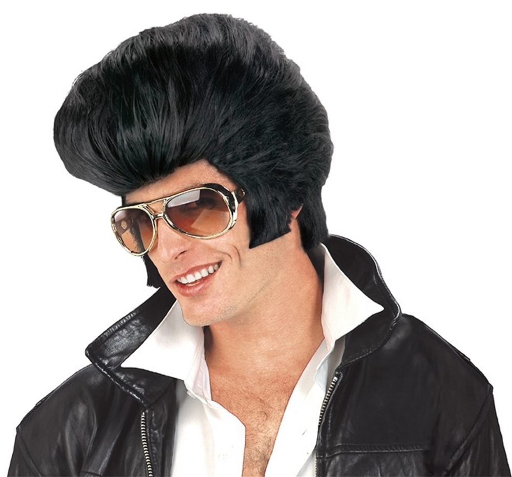 Picture of Rock & Roll Pompadour Black Wig