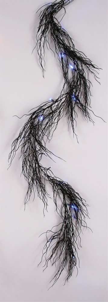 Picture of Light-Up Glitter Branch Garland 54in (More Colors)
