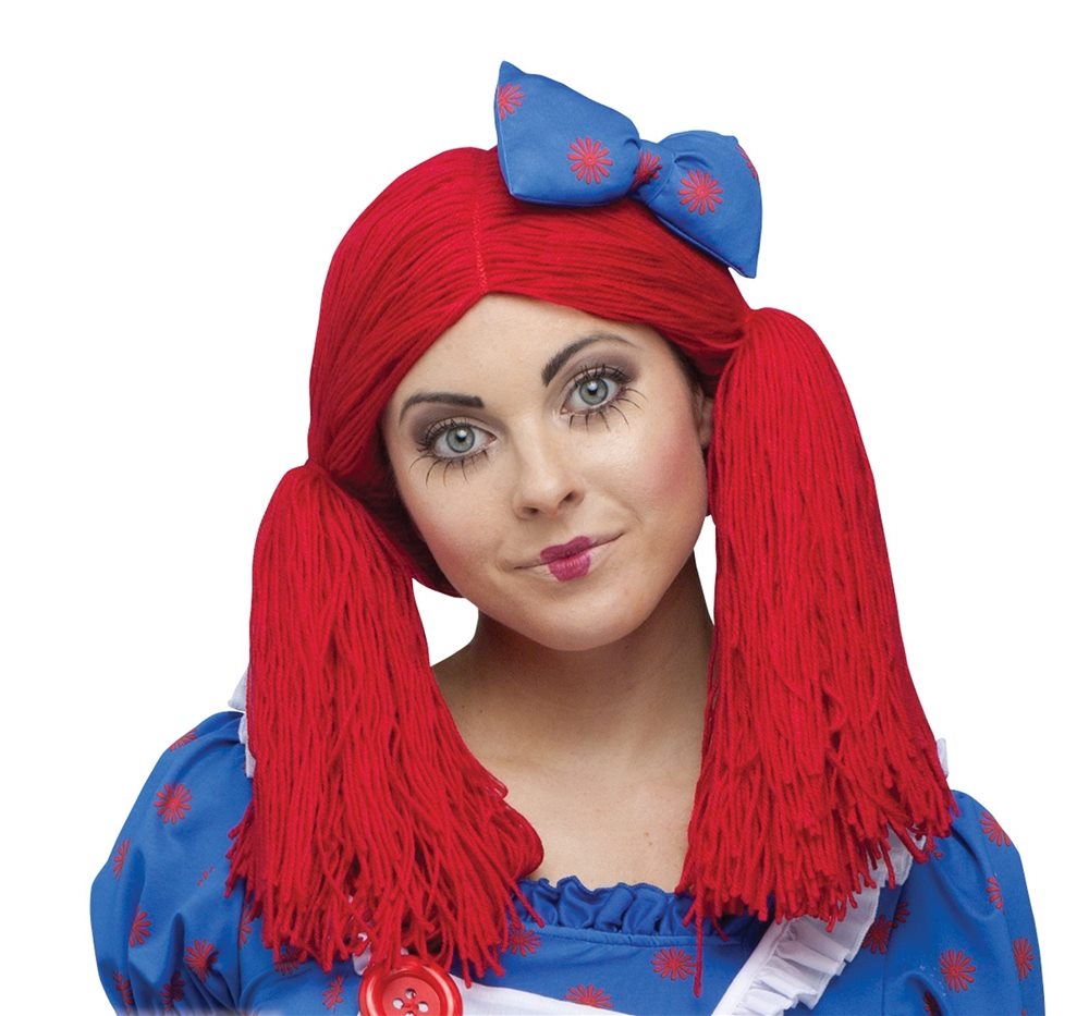 Picture of Raggedy Ann Adult Wig