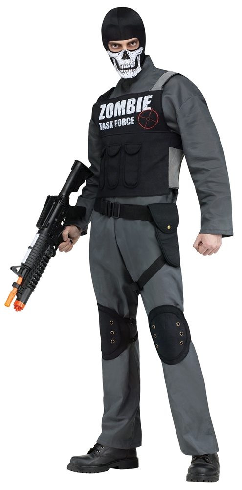Picture of Zombie Task Force Adult Mens Costume