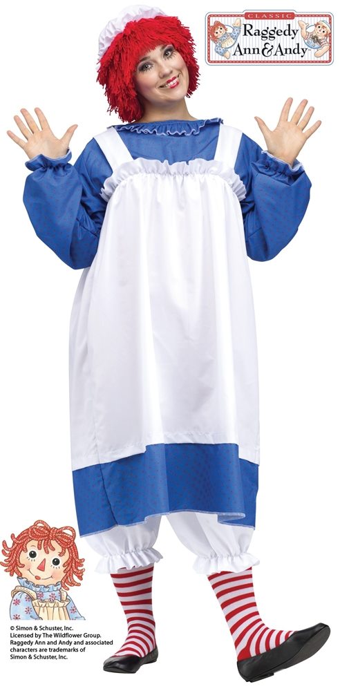 Picture of Raggedy Ann Adult Womens Plus Size Costume