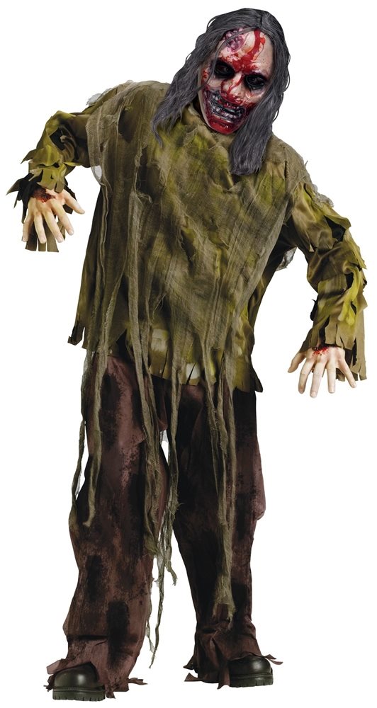 Picture of Bleeding Dark Zombie Child Costume