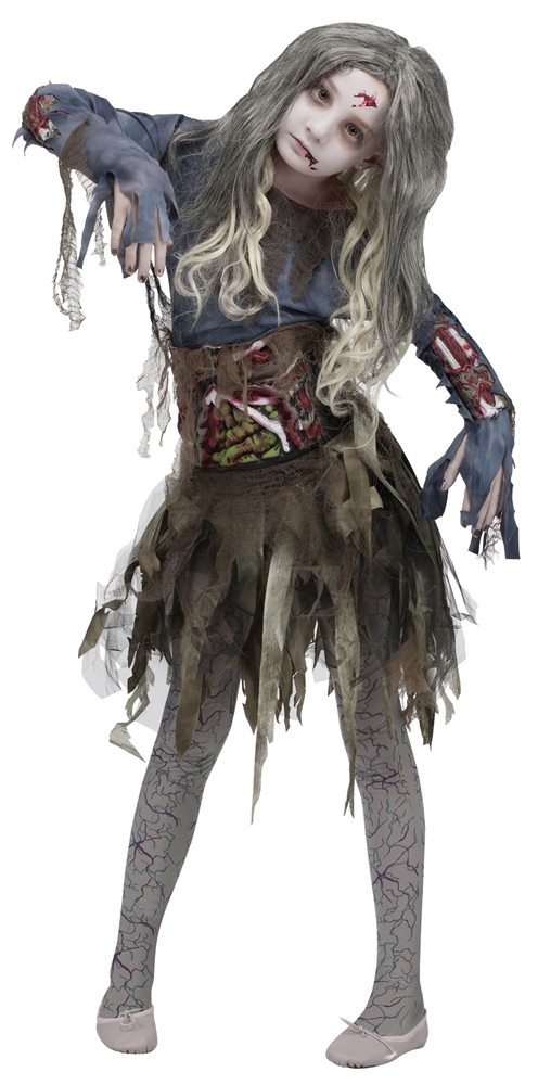 Picture of Zombie Child Costume with 3D Guts