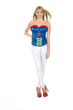 Picture of Supergirl Adult Womens Corset