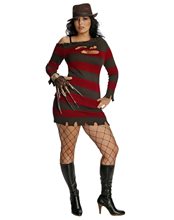 Picture of Miss Krueger Adult Womens Plus Size Costume