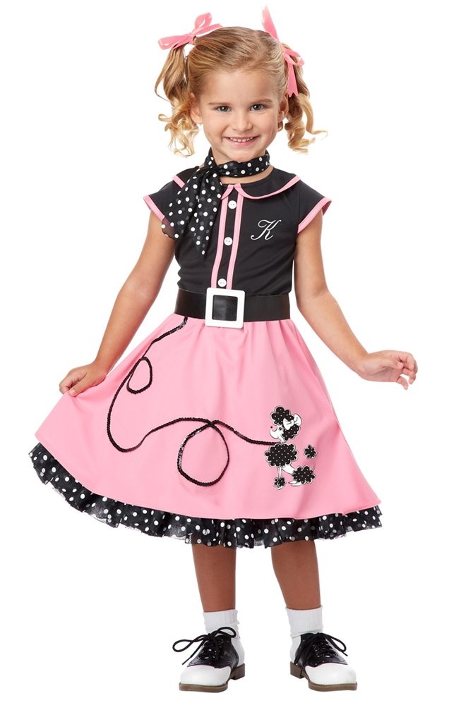 Picture of 50s Poodle Cutie Toddler Costume