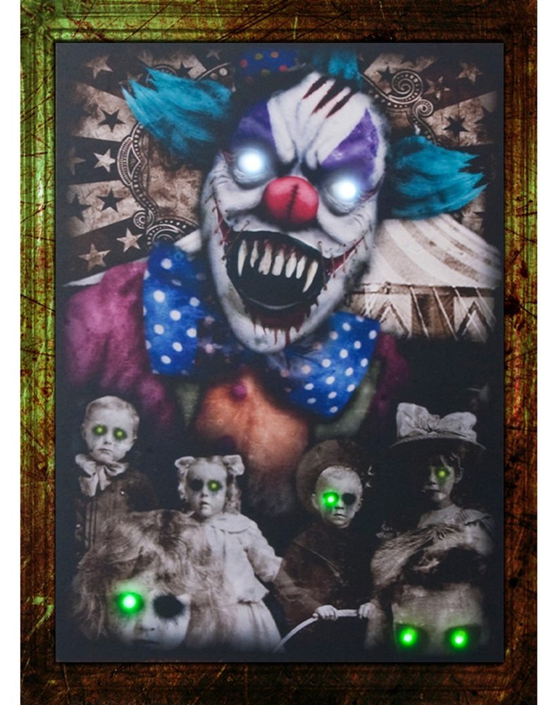 Picture of Vintage Clown Light-Up Photo