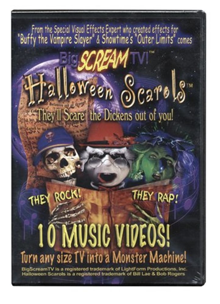 Picture of Big Scream Halloween Music Video Scarols Vol. 5 DVD