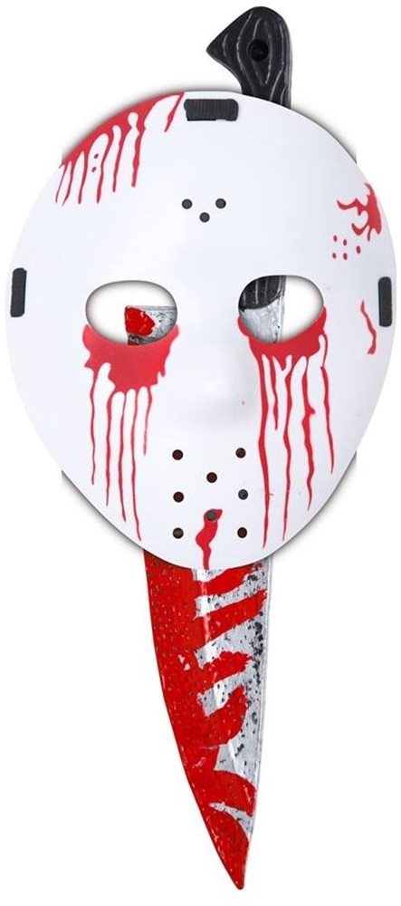Picture of Slasher Hockey Mask & Knife Set