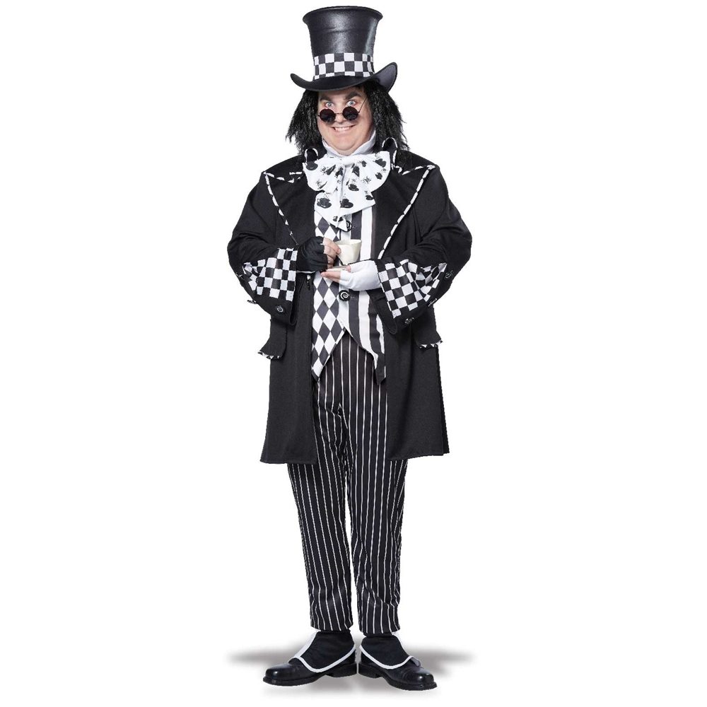 Picture of Dark Mad Hatter Adult Mens Plus Size Costume