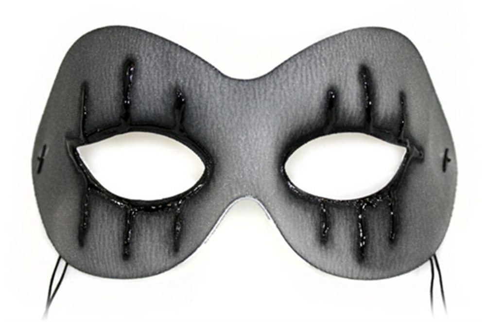 Picture of Grey Bewitched Gothic Mask