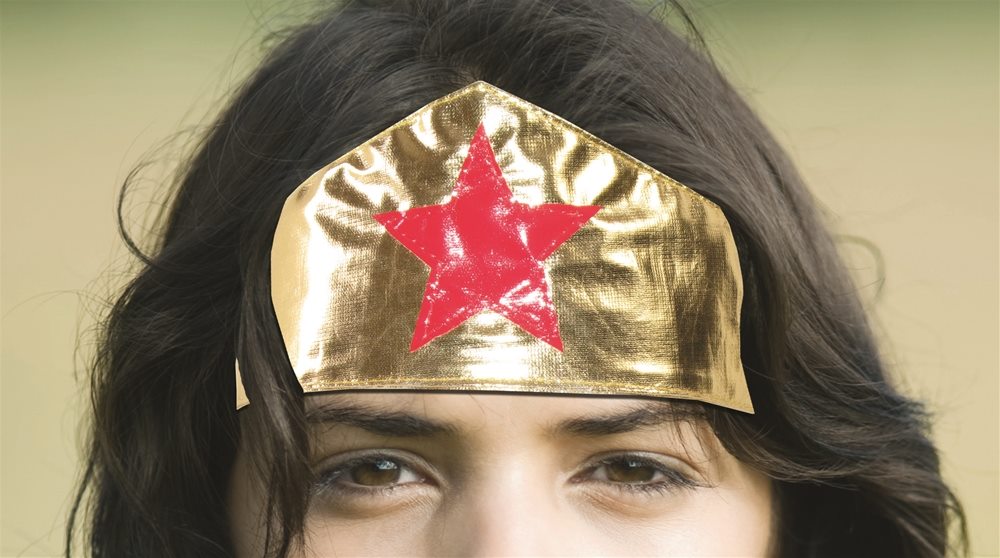 Picture of Gold Superhero Headband