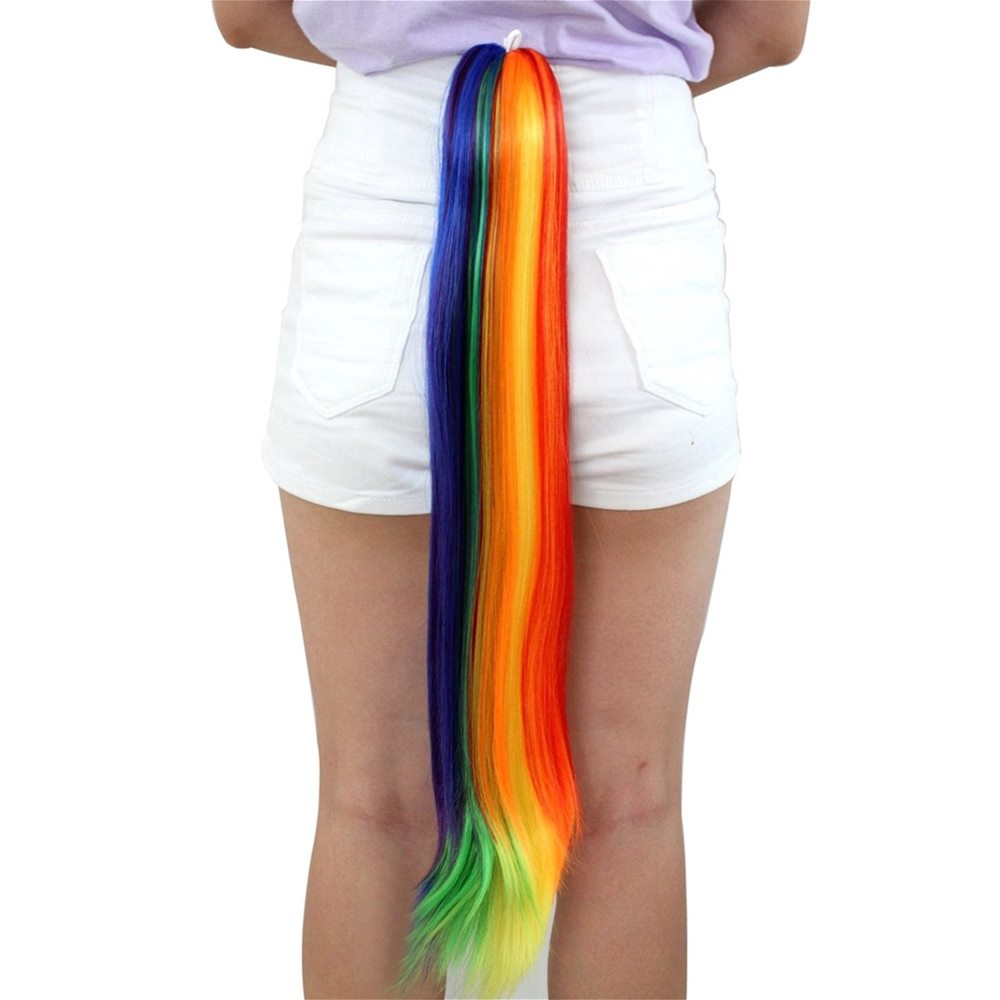 Picture of Rainbow Unicorn Clip-On Tail