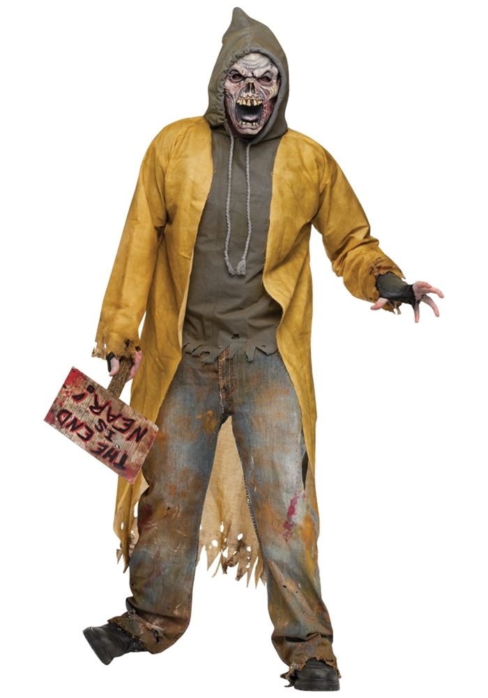 Picture of Street Zombie Adult Mens Costume