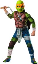 Picture of Ninja Turtles Movie Deluxe Muscle Michelangelo Child Costume