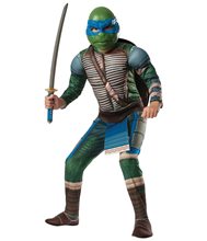Picture of Ninja Turtles Movie Deluxe Muscle Leonardo Child Costume