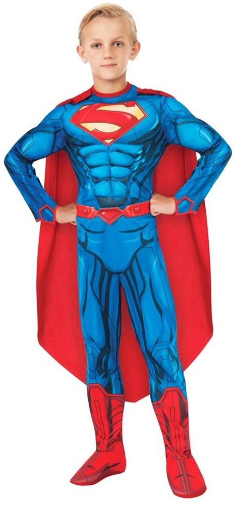 Picture of DC Super Heroes Deluxe Superman Muscle Child Costume