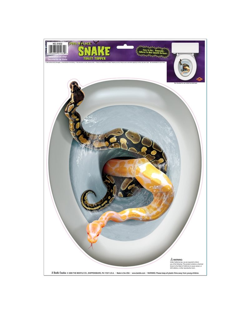 Picture of Snake Peel & Place Toilet Topper