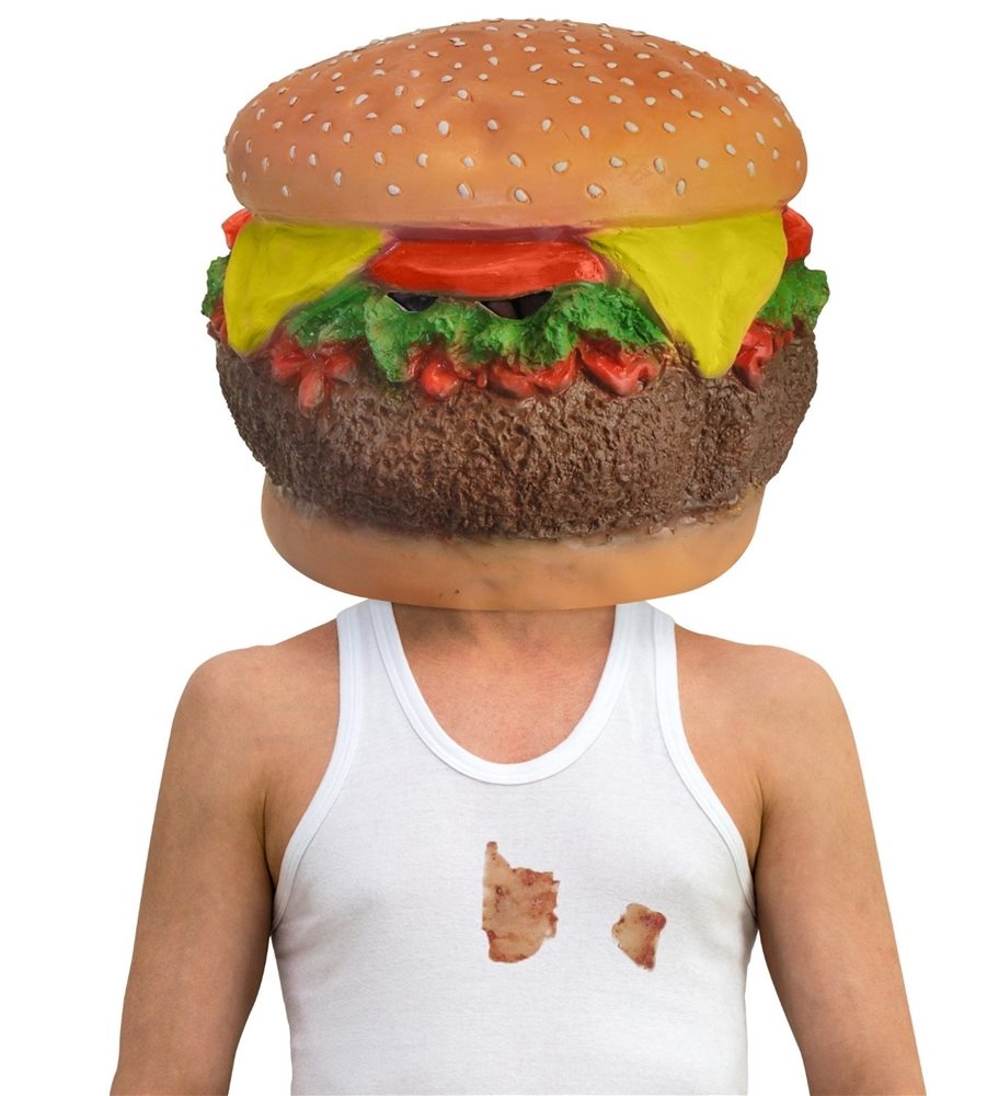 Picture of Cheeseburger Head Mask