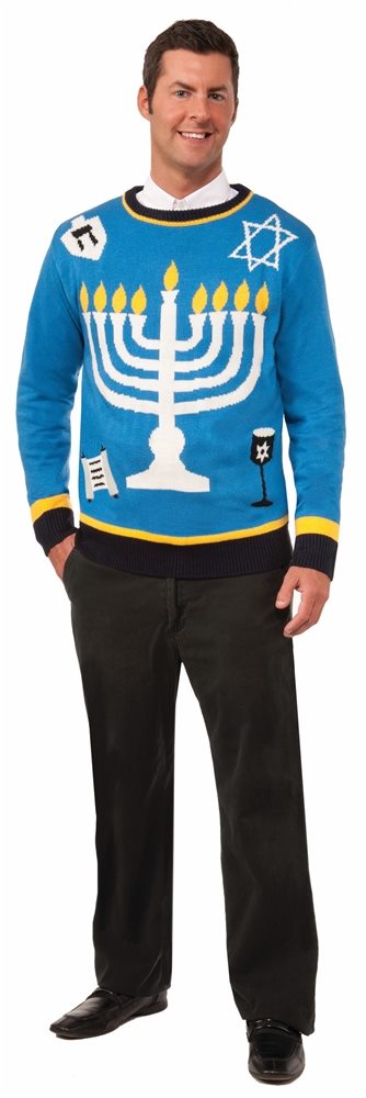 Picture of Outrageous Chanukah Adult Sweater
