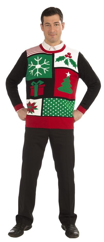 Picture of Jolly Holiday Ugly Christmas Adult Sweater