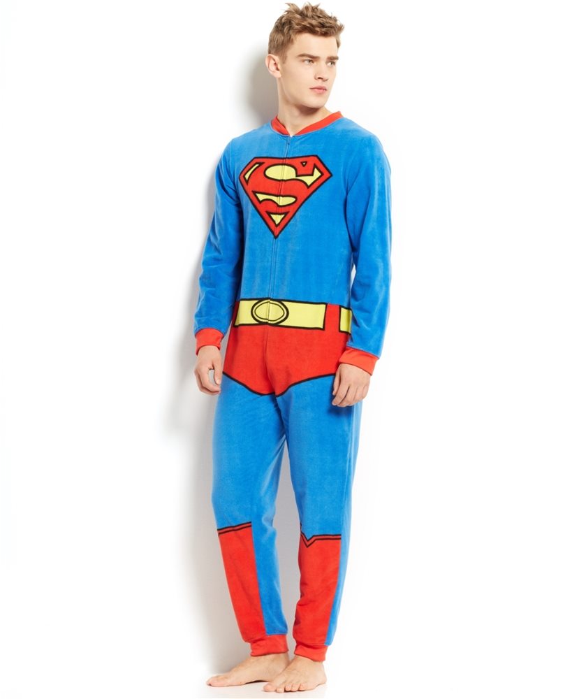 Picture of Superman Adult Onesie