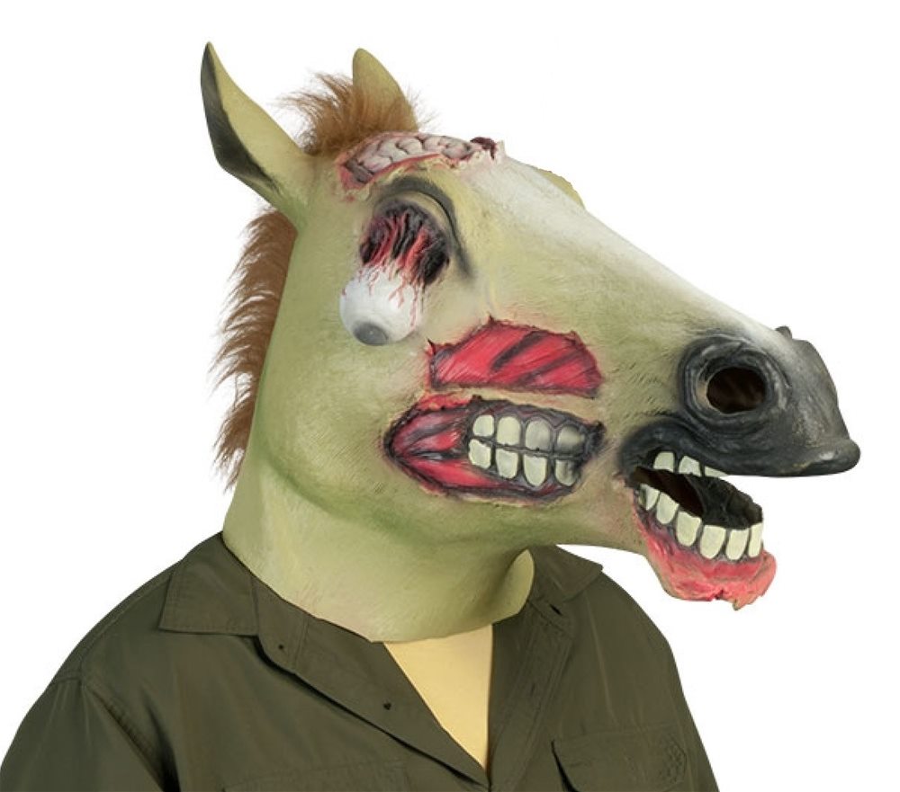 Picture of Zombie Horse Head Mask
