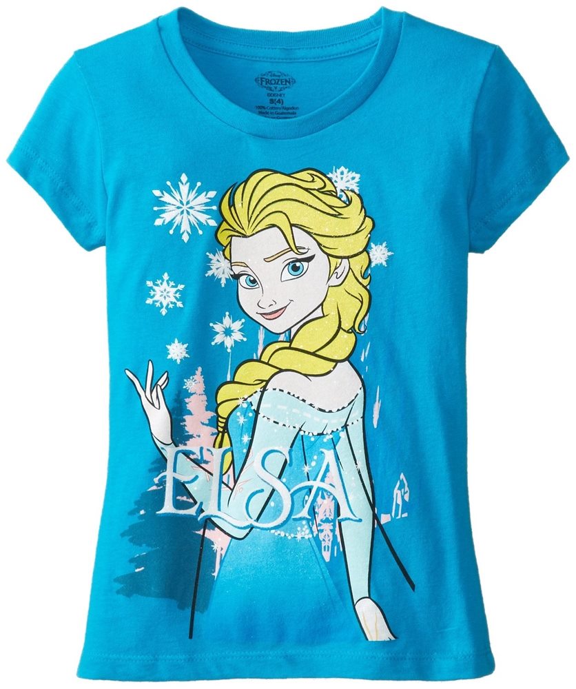 Picture of Disney Frozen Elsa Blue Child T-Shirt
