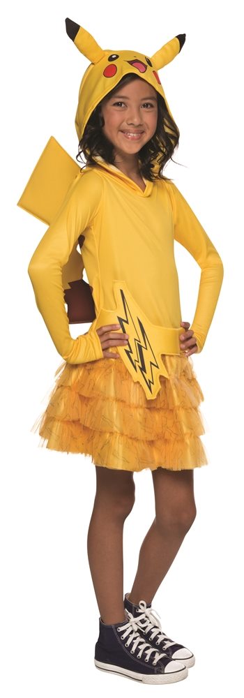 Picture of Pikachu Hooded Dress Child Costume