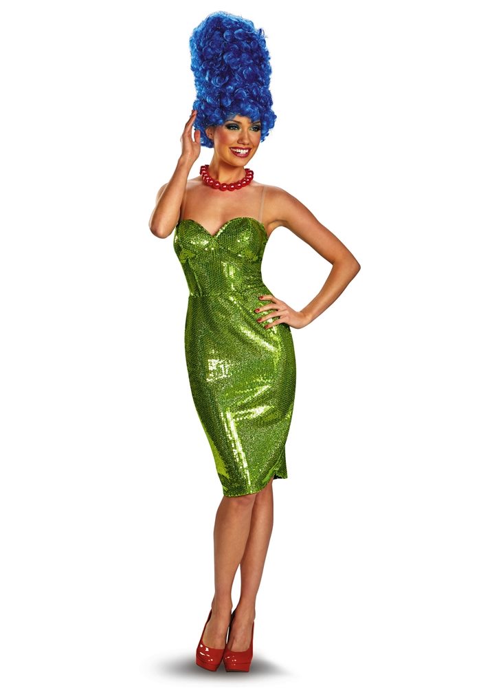 Picture of Marge Simpson Glam Deluxe Adult Womens Costume