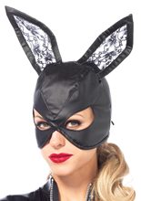 Picture of Faux Leather Bunny Mask