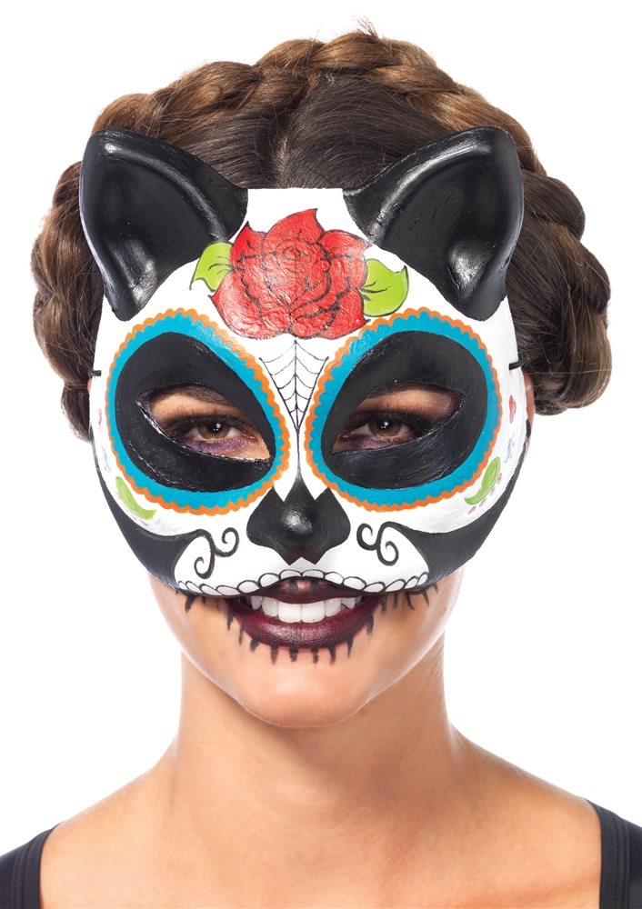 Picture of Sugar Skull Cat Mask